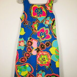 LILLY PULITZER TROPICAL FLORAL DRESS